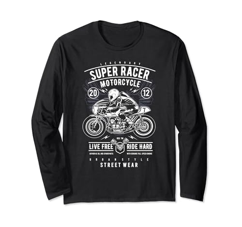 SuperRacer MotoWear : rouler en moto Manche Longue