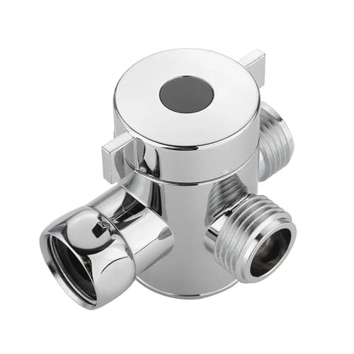Desviador de 3 vías de 1/2 pulgada para solucionar la falta de ducha de mano 3