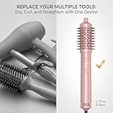 Rotating Hair Dryer Brush 3-in-1, Detachable Hot Air Styler with Left Right Rotation & 3 Heat Settings for Salon-Quality Blow-Drying, Voluminous Curls, Smooth Styling, Fast Drying, Less Frizz & Damage - Image 5
