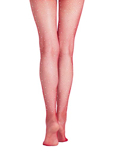 Women's Fishnet Stockings Glitter Rhinestone Stockings Sparkly Tights2
