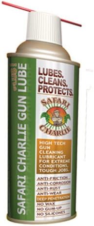 11 Ounce Safari Charlie's Lube Plus Gun Lubricant & Protectant Deep Surface Cleansing, 11 oz