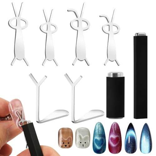 Aimant œil de chat pour ongles en acier idéal manucure maison et salon