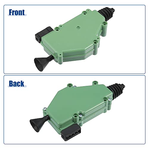 Image of ACROPIX Front Left Right Door Lock Latch Actuator Replacement Fit for Volkswagen EuroVan - Pack of 1 Green Black