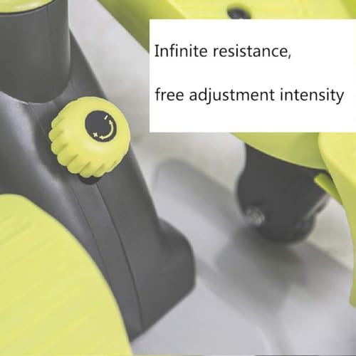 Image of Silent Foot Stepper Machine for Home Exercise, Compact Multi-Functional Weight Loss Device with Display, Non-Slip Pedals & Steel Frame