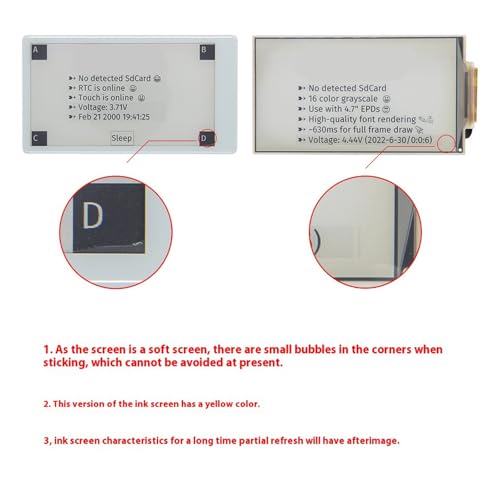 Double puce Power Designs pour carte contrôleur programmable E-Paper 4.7 - 4