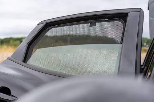 Cortinillas parasol a medida para Jaguar E-Pace puertas traseras pack de 2 7