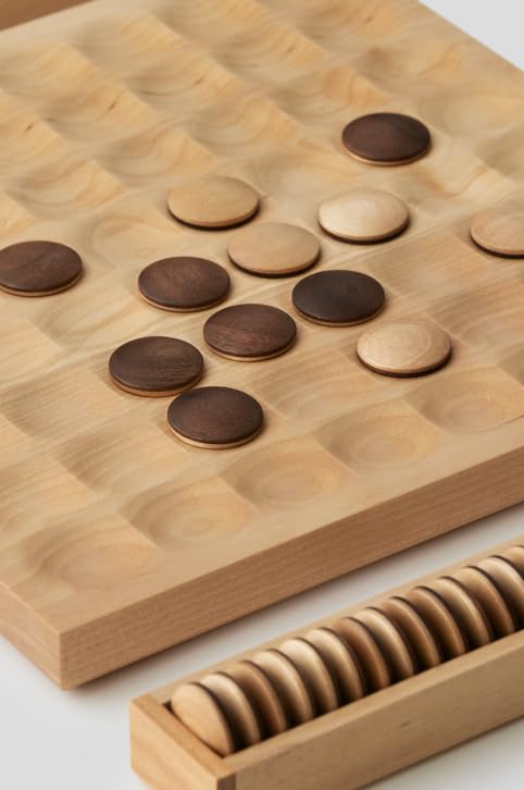 Amazon | 【 ササキ工芸】 wooden reversi 木の玩具 リバーシ SASAKI