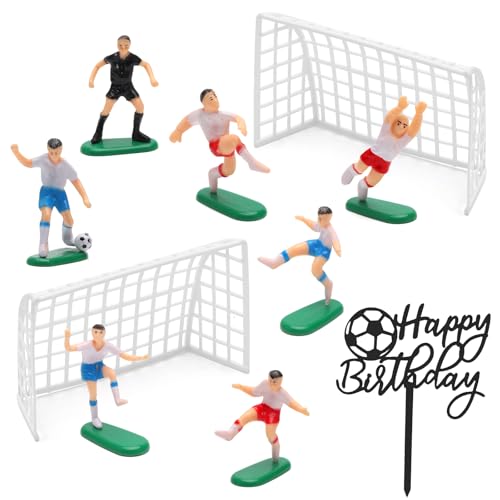 10 Stück Tortendeko Fussball, Fußball Geburtstagstorte Dekoration, Fussball Deko Geburtstag Kinder,Toppers Fußball Spieler Figur,Fußball Spieler Tortenaufleger Deko für Junge Geburtstag Party 10 Stück Tortendeko Fussball, Fußball Geburtstagstorte Dekoration, Fussball Deko Geburtstag Kinder,Toppers Fußball Spieler Figur,Fußball Spieler Tortenaufleger Deko für Junge Geburtstag Party