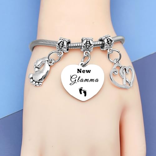 Image of New Grandma Gifts New Grandma Bracelet Grandma to Be Gifts First Time Grandma Gifts Pregnancy Announcement Gifts Promoted to Grandma Gifts New Nana Gifts Birthday Gifts for Grandma Retirement Gifts