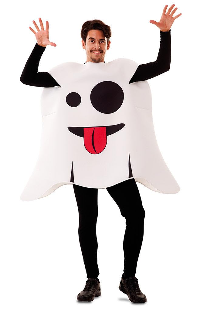 Disfraz de Emoticono Fantasma para adultos