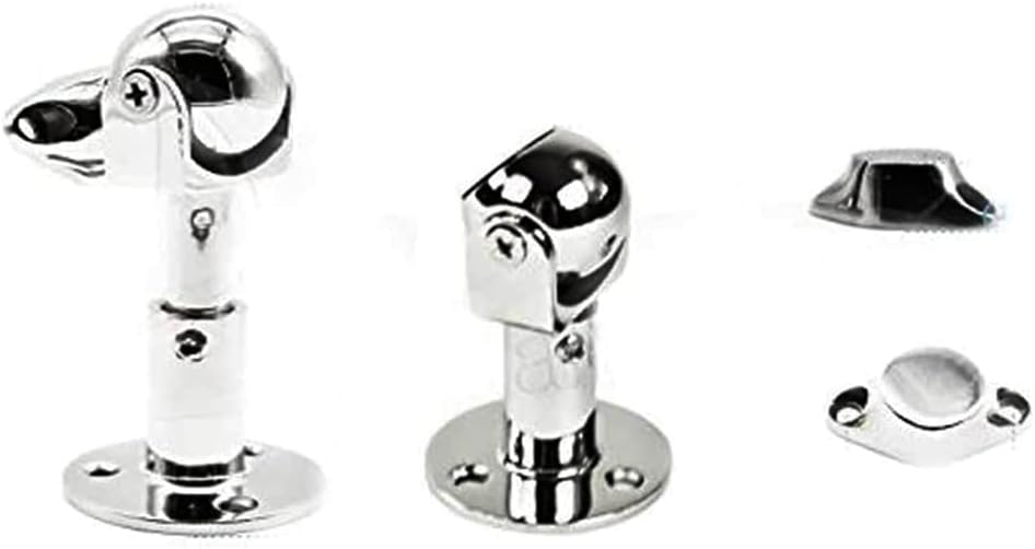 Marine City Magnetic Ball Door Window Stopper Set, 316 Stainless Steel, Corrosion-Resistant, Holds 4kg, Extendable 73mm-100mm, Ideal for Boats, Yachts, Ships
