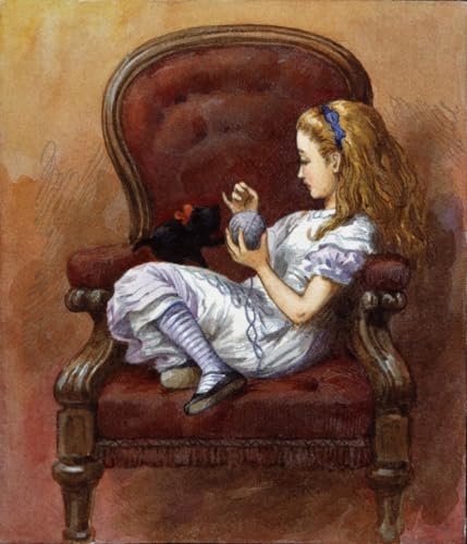 Cuadro arte pared John Tenniel soluciona paredes vacías en sala de estar 60x90cm