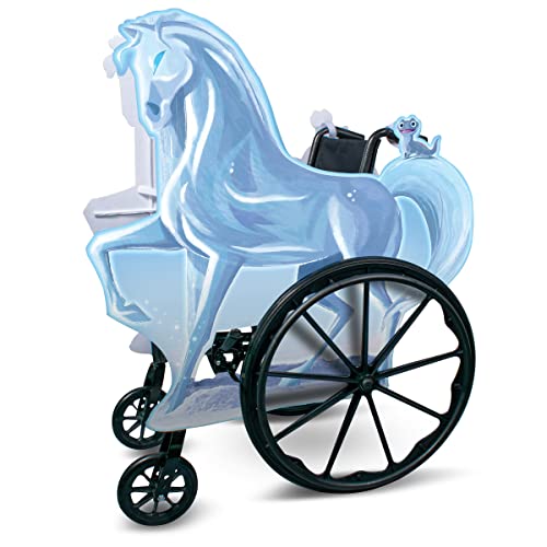 Disney La Reine des Neiges 2 - Accessoire Fauteuil Roulant Ice Nokk Adaptatif Enfant - Taille Unique - Licence Officielle - Accessoire de Costume Fêtes Costumées,...