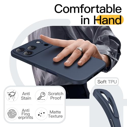 JETech Slim Case for iPhone 17 Pro Max, Dark Blue by JETech - Used condition - Image 6