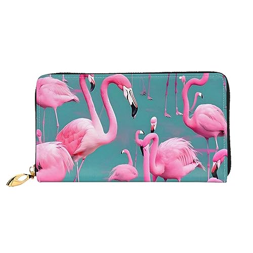 Portefeuille long femme à fermeture éclair noir 19x10 cm avec fentes cartes