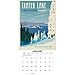 Willow Creek Press, National Parks Classic Travel Posters Wall Calendar, 12'' X 12'', 18-Month Calendar with Stapled Binding