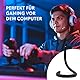 Flexibler Shisha Schlauch Gaming Handle Captain Hookah für entspanntes Rauchen während zocken und chillen