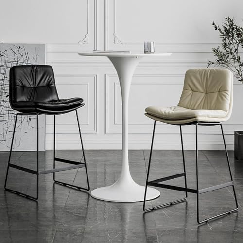 Tabourets de bar avec dossier ergonomique contre le mal de dos