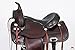 HILASON Western Draft Horse Trail Pleasure American Leather Saddle | for Horses