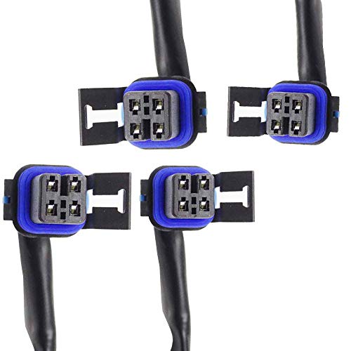 Higherbro 4Pcs Oxygen O2 Sensor For 2012 2013 2014 2015 2016 2017 Buick Enclave Chevrolet Traverse 3.6L Upstream + Downstream #TOP2