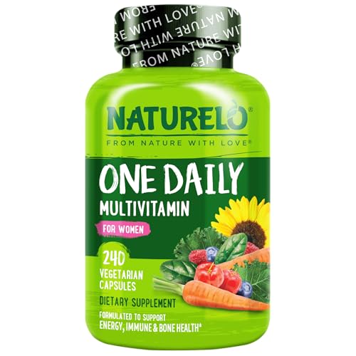 Naturelo One Daily Multivitamin for Women – Energy Support (240 capsules)