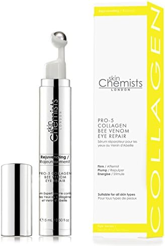skinChemists London Pro-5 Collagen Bee Venom Eye Repair, 0.5 Ounce