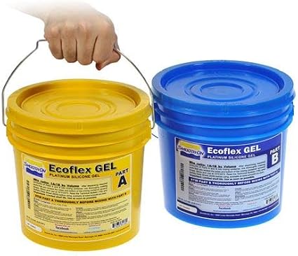Ecoflex Gel - Siliconas de curado platino para efectos especiales - Unidad de galón miniatura 1