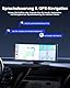 Avylet 8,1 Zoll Wireless Carplay Display für Android Auto&Apple Carplay, Tragbares IPS Touch Bildschirm mit IP67 Rückfahrkamera, OTA-Updates, GPS Navigation, Bluetooth 5.0, Mirror Link, FM/AUX