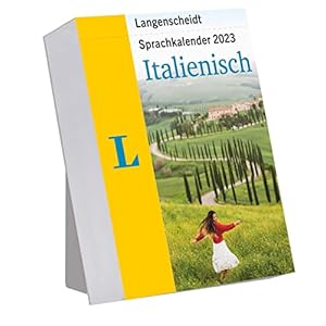 Langenscheidt Sprachkalender Italienisch 2023: Tagesabreißkalender