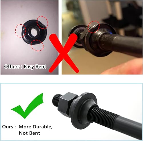 Free-fly MTB Quick Release Bicycle Hub, Road Mountain Bike Front & Rear Axle Hollow Shaft Set with Standard Spacing (1 Pair, 4 piece) by Free-fly - Used condition - Image 4