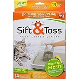 As Seen On TV Sift & Toss Mesh Litter Liners(Size-Large) 14 liners