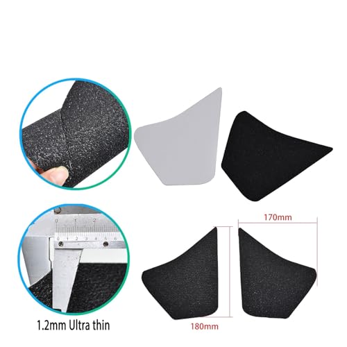 Grips de réservoir Z1000 revêtement texturé haute performance