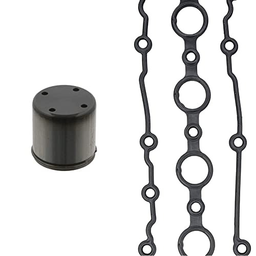 febi bilstein 37162 Cam Follower for high-pressure pump, pack of one & bilstein 33540 Rocker Cover Gasket, pack of one