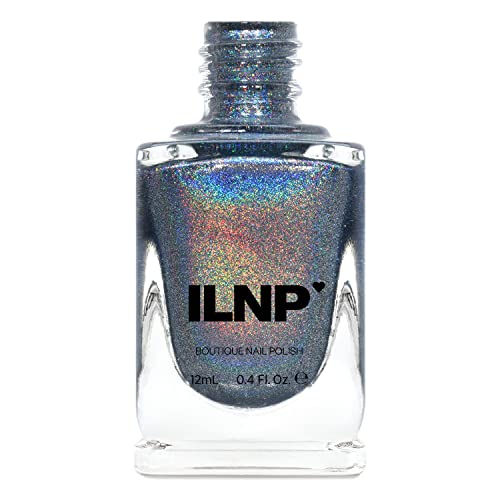 Image of ILNP Park Place - Dusk Blue Ultra Holographic Nail Polish