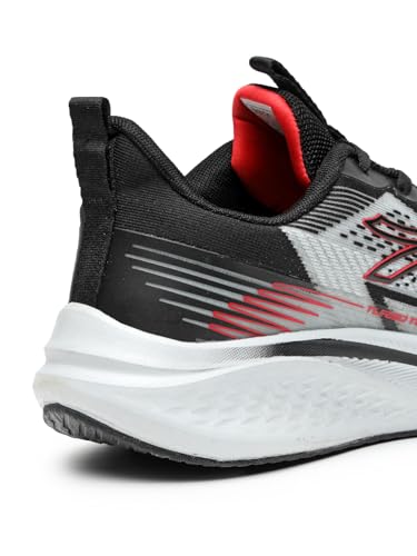 Image of Action | Athleo | BULLET-405 | Men's | Lace-Up | Running | Shoes | Stylish | Lightweight | Comfortable | Trendy | Sports | Shoes