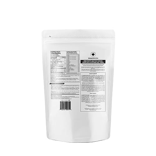Canadian Protein 100% Whey Isolate 27g of Protein | 1 kg of Strawberry Milkshake Flavoured Low Carb Keto Friendly Workout Recovery Drink | Protein Powder Rich in BCAA Amino Acids - Image 3