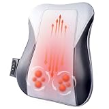 Rückenmassagegerät mit Hitze, Kabelloses Shiatsu Massagegerät mit beweglicher...