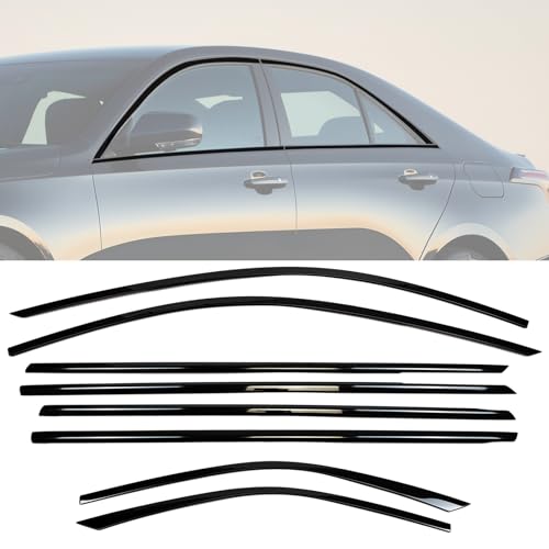 Black Window Trim for Cadillac ATS 2013-2019 CT4 20+ Chrome Delete Blackout