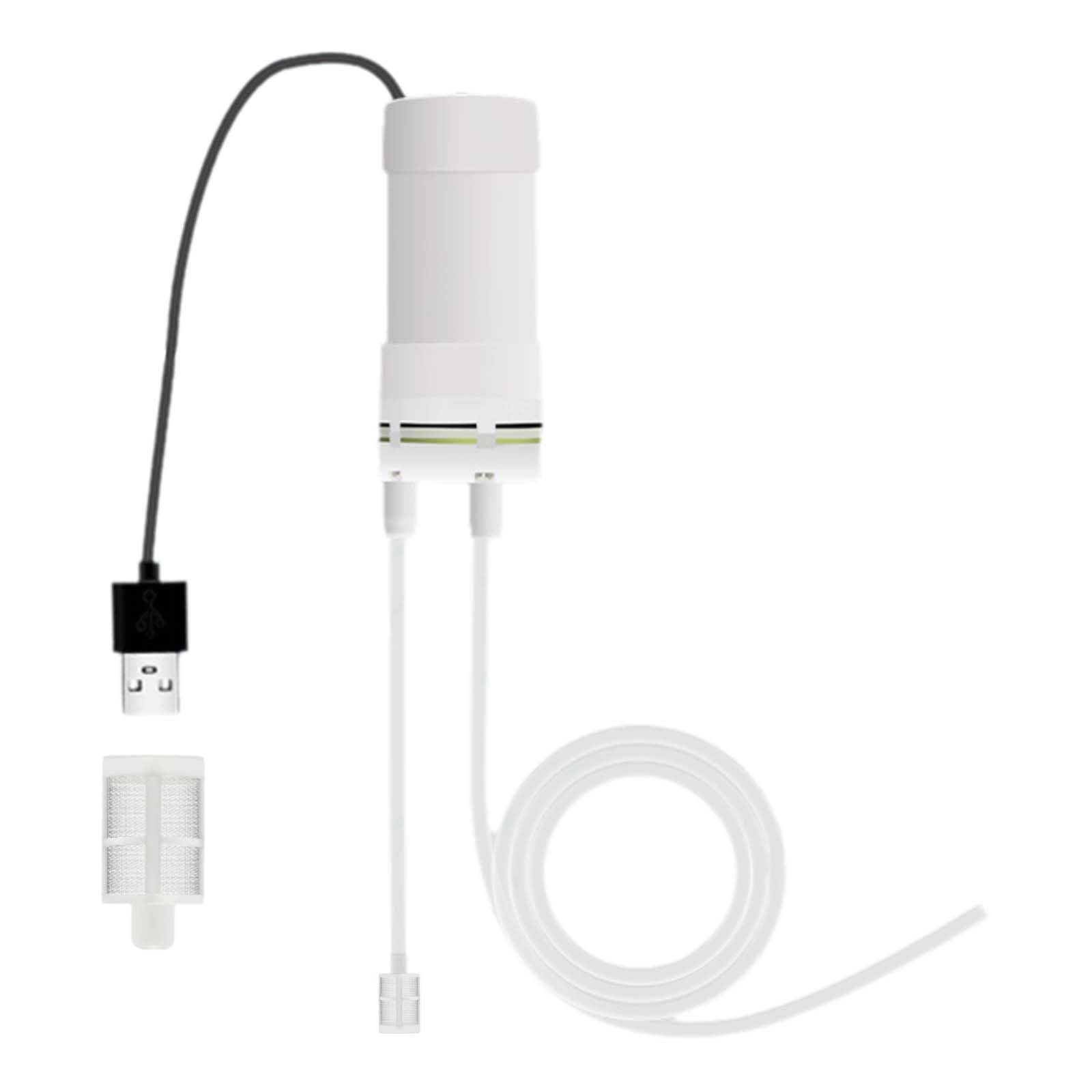 Mini pompa dell'acqua elettrica 5V, Pompa dell'acqua USB autoadescante, Mini pompa elettrica autoadescante, per trivellazioni idriche e macchine da taglio,Pompa autoadescante da 5 V, con filtro