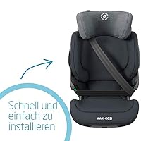 Maxi-Cosi Kore i-Size Kindersitz, 3,5–12 Jahre, 100–150 cm, ISOFIX Kindersitz, Verstellbare Höhe/Breite, Side Protection System Plus, Schnelles & Einfaches Anschnallen, Authentic Graphite – Ansicht 4