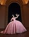 Yifanier Glitzerndes Quinceanera-Kleid mit Perlen und Schleppe bauschiges Ballkleid glitzernde Lange Ballkleider süße 15-16-Kleider MT007