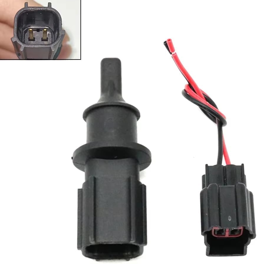 Car Temperature Sensor Climate Sensor for Dodge for Caliber 2007 2008 2009 2010 2011 Ambient Air Temperature Sensor Harness Plug