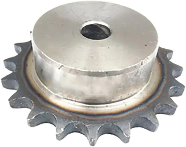 Mechanical Roller Chain Sprockets Tooth Roller Chain Sprocket,1Pcs 06B Chain Gear 20/21/22/23/24/25/26/27/28/29/30 Teeth A3 Steel Industrial Convex Sprocket Process Hole Tooth Pitch 9.525mm