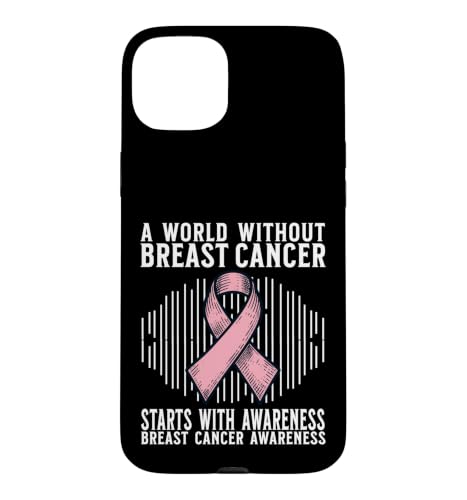 Breast Cancer Support Gifts Breast Cancer Awareness Women �X�}�z�P�[�X iPhone 15 Plus �p