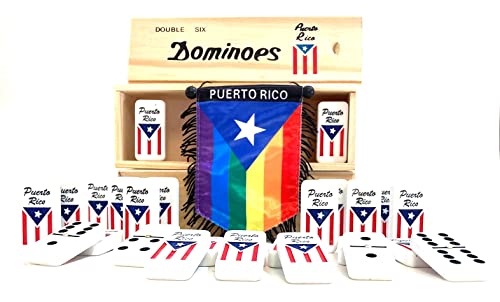 Puerto Rico Dominoes Domino Boricua PR Clásico miniatura 4