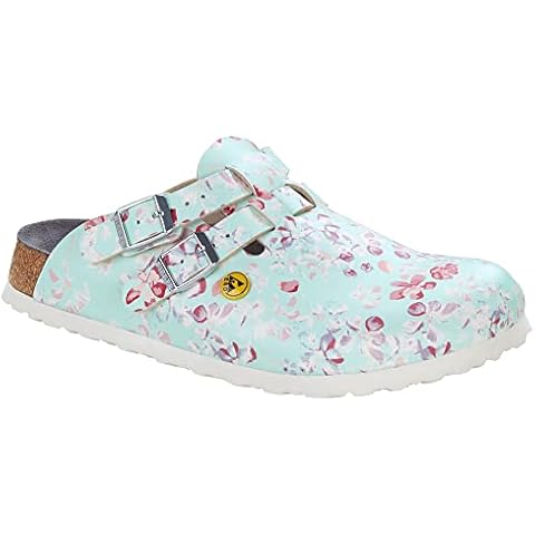 Birkenstock ESD-Clog Kay, Größe 42, Flower Field Mint Cover
