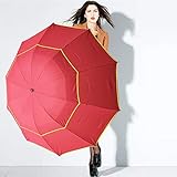 ☂ 100% ZUFRIEDENHEIT: Unser Regenschirm wird in einem sehr eleganten Gehäuse geliefert. Das Gefühl dieses Regenschirms ist nicht wie in Geschäften auf der Hauptstraße. Dieser Regenschirm ist stark und winddicht. Wenn es irgendwelche Probleme gibt, kontaktieren Sie uns bitte.