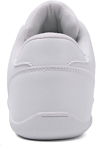 Scarpe da cheerleading da donna, traspiranti, da ballo, leggere, scarpe da allenamento, colore bianco, per fitness, ginnastica, yoga - 5