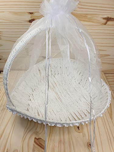 panier en forme de cœur à Dragées, mariage Cadeaux, Henné, Cérémonie x 1