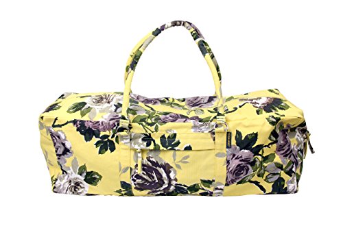 Yoga-Mad Unisex's Kit Yogamad Floral Bag, Flower Pattern, One Size